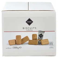 RIOBA Kekse Caramel Cookie 200 Portionen x 6 g (1,2 kg)