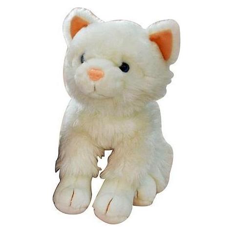 Smily Plüsch sitzende weisse Katze (39235486)