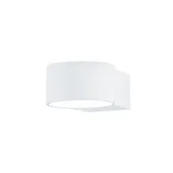 Trio LED-Wandleuchte Lacapo Alu, Eisen, Stahl & Metall Weiß