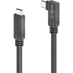 PureLink MicroX4 USB4-Kabel USB C - USB C 2 m (2 m, USB 4, 240 W), USB Kabel