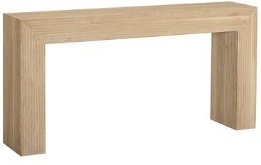 Zarah Console Table - Whitewashed Oak - Ballard Designs