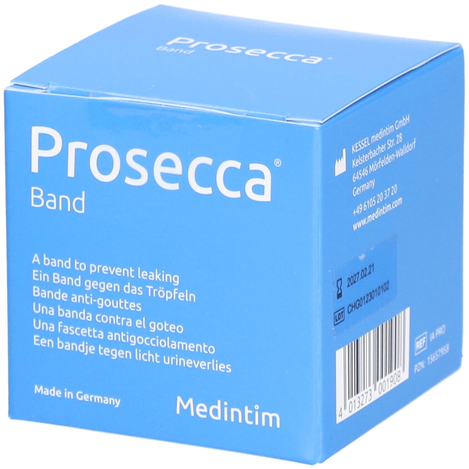 Prosecca Band Harnröhrenverschlussbändchen 1 St Bänder