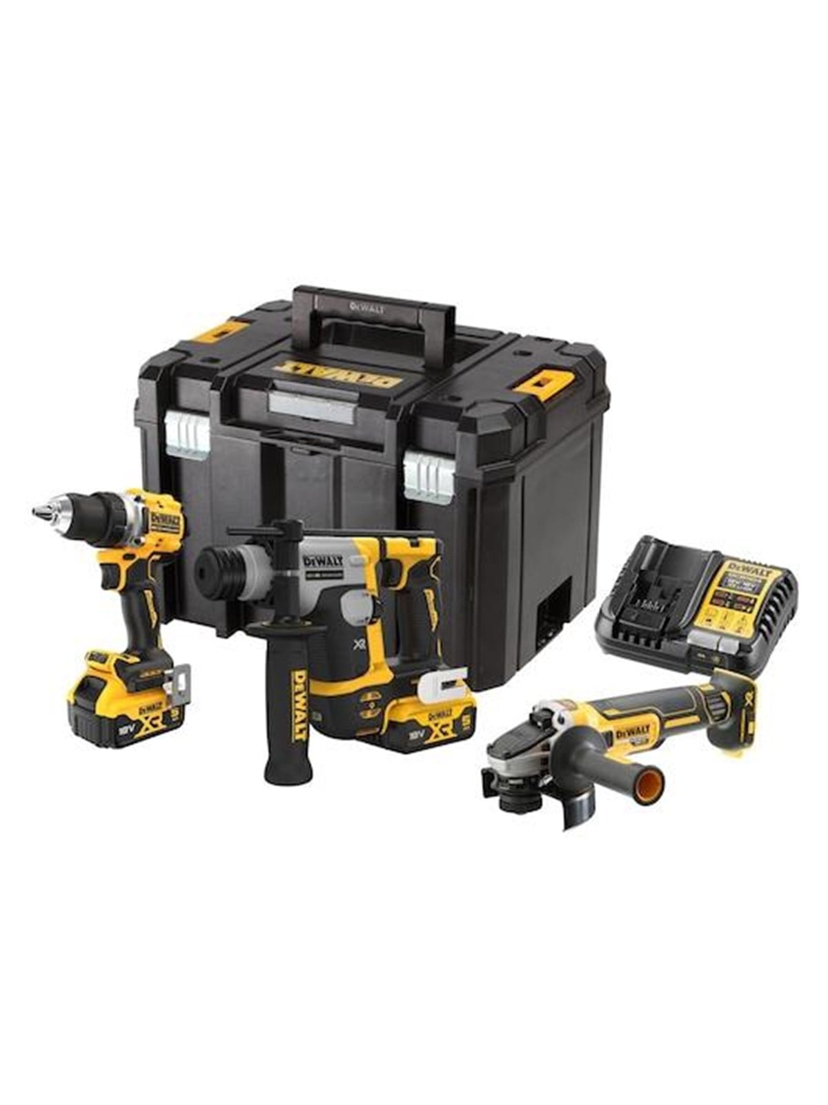 Dewalt DCK355P2T-QW 3-piece power tool set