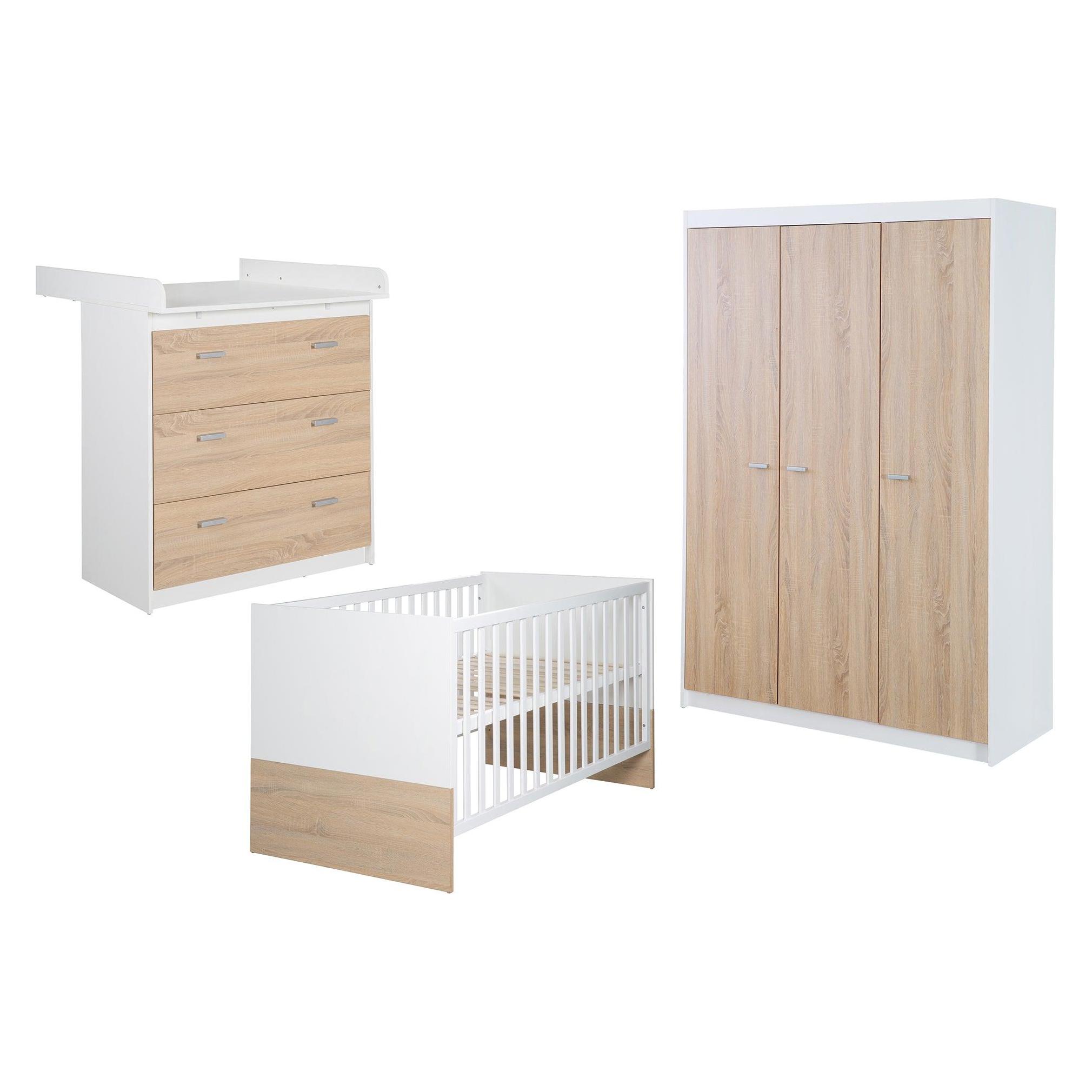 Roba Gabriella (Babybett, Kinderkleiderschrank, Wickelkommode) (42402)