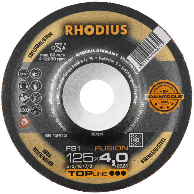 Meule à ébarber Rhodius FS1 FUSION (207829)