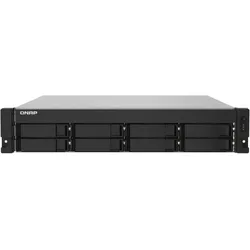 QNAP TS-832PXU-RP-4G (0 TB), NAS, Schwarz