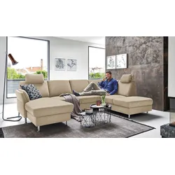 Wohnlandschaft SYSTEMPOLSTER ZAZOU (U-F 168x200 cm) - Bezug: Stoff - U-F 168x200 cm