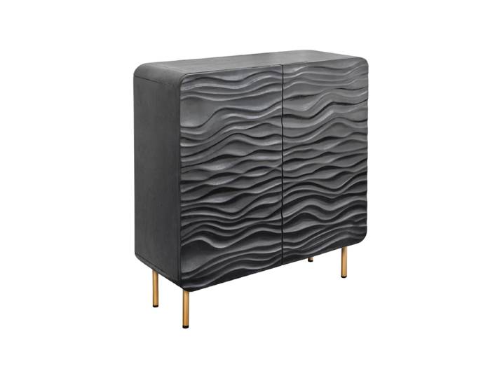 Massives Design Highboard „Lagoon“ Mangoholz Invicta Interiors