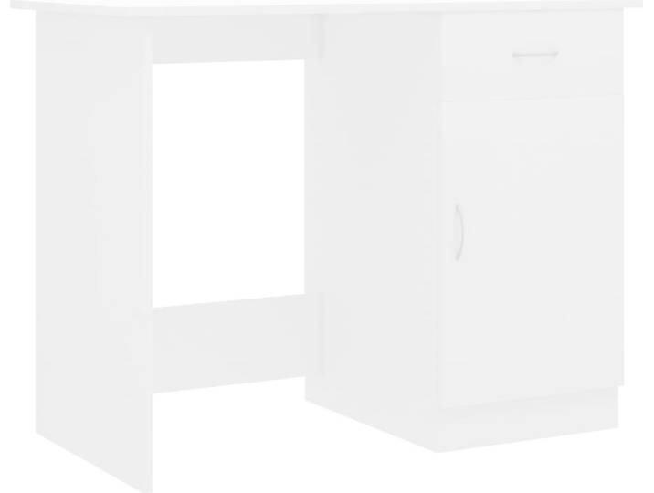 vidaXL Schreibtisch Weiß 100×50×76 cm Holzwerkstoff