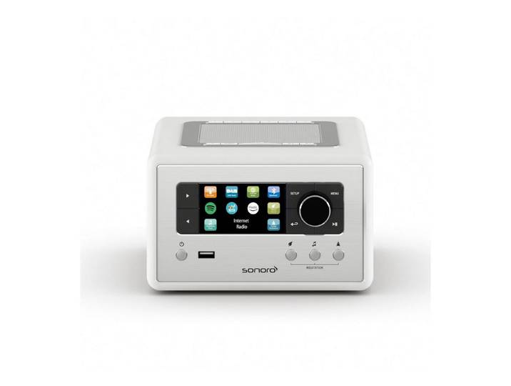 Sonoro Relax Weiß Internet-Radio (Digitalradio (DAB), FM-Tuner, Internetradio)