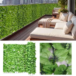 Balkonsichtschutz, Sichtschutz Windschutz Verkleidung für Balkon Terrasse Zaun ~ 500x150cm Blatt hell