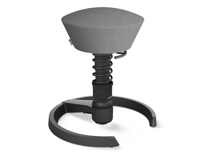 AERIS SWOPPER MIT GLEITER - Swopper Low Gestell Schwarz Grau