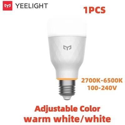 Uplifted Finds Yeelight Smart LED Bulb W3 (E26)   Global Version Dimmable WiFi Light With Voice Control adjustable White