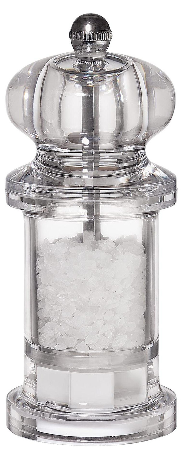 Dripio Pepermolen met keramisch maalwerk, transparant, Hoogte: 14 cm