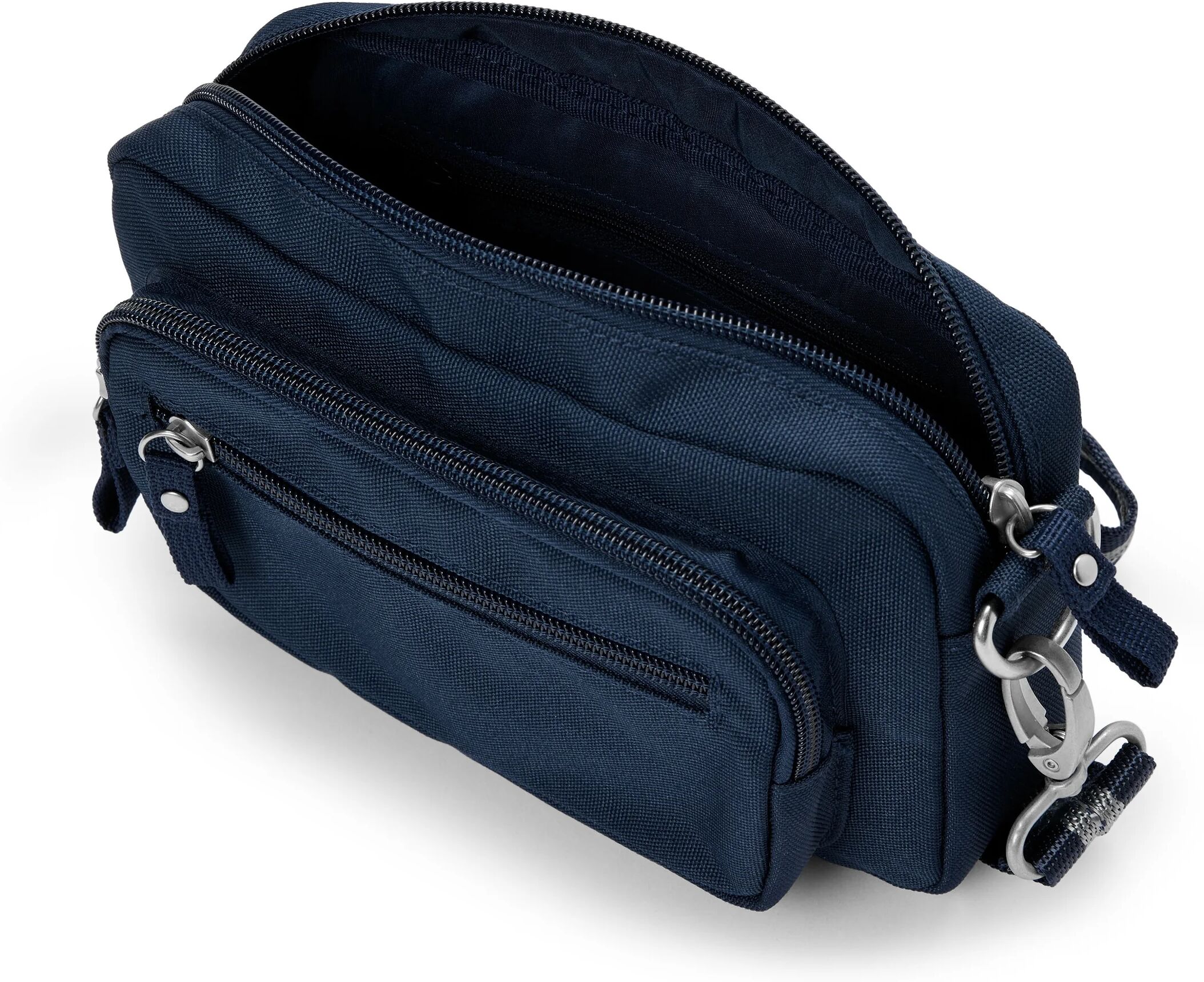 Tchibo - Sicherheits-Umhänge-und-Bauchtasche - dunkelblau