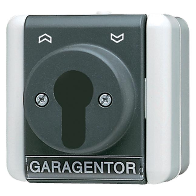 JUNG Jalousieschalter-Einsatz WG 800 gr glz 804.18W (804.18W)