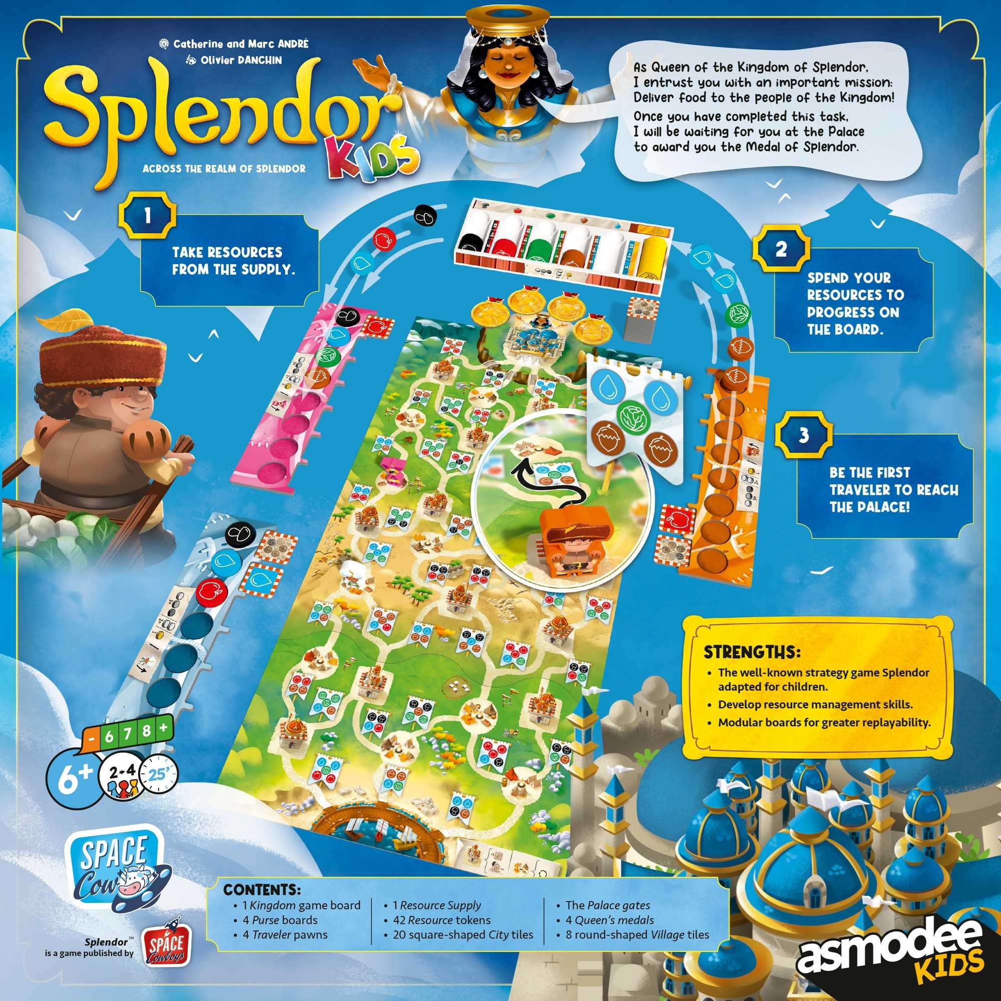 Splendor Kids - Family Board Game, Ages 6+, by Space Cow