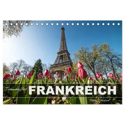 Traumhaftes Frankreich (Tischkalender 2027 DIN A5 quer), CALVENDO Monatskalender