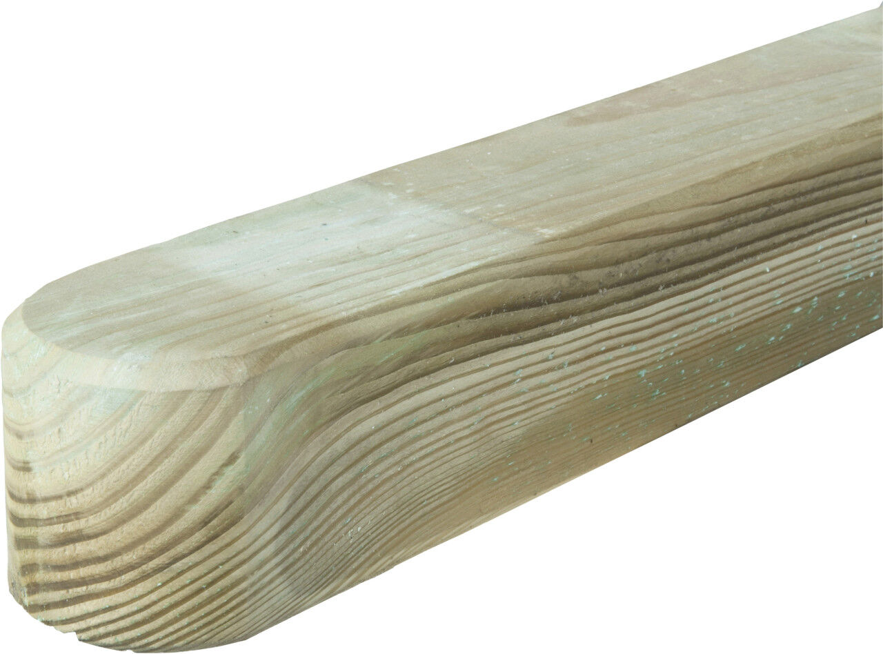 Weitere Rundkopfpfosten 85 cm, 90 x 90 mm, kesseldruckimprägniert