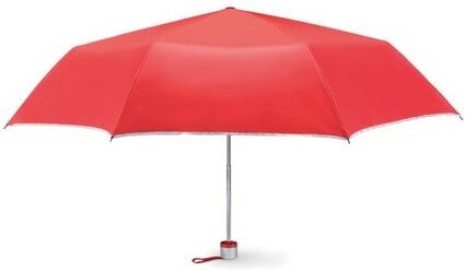 Parapluie personnalisé pliable CARDIF métal rouge