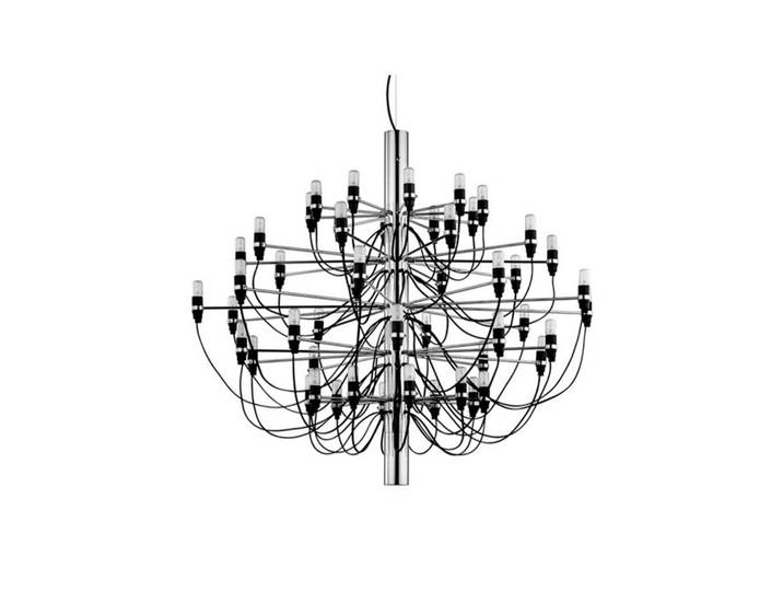 2097/50 LED Pendelleuchte Chrom - Flos - Wohnzimmer - Metall