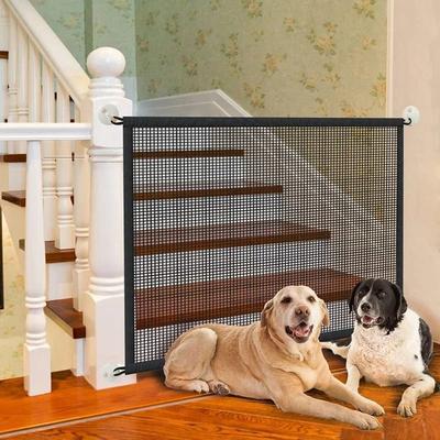 Uplifted Finds Pet Dog Barrier Fence Folding Mesh Playpen 78 X 180 Cm