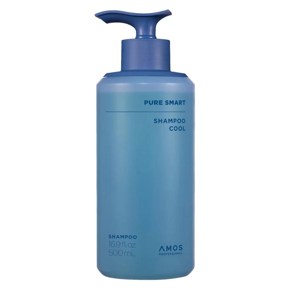 Amos Professional - Pure Smart Shampoo - Cool - 500 ml (Flüssiges Shampoo, 500 ml) (8801675612411)