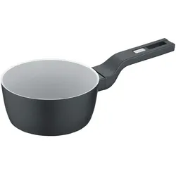 Berndes Stielkasserolle  b.clever , schwarz , Aluminium , Maße (cm): H: 7,8  Ø: 16