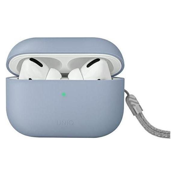 Uniq Etui Lino (Kopfhörer Hülle) (UNIQ-AIRPODSPRO2-LINOABLU)