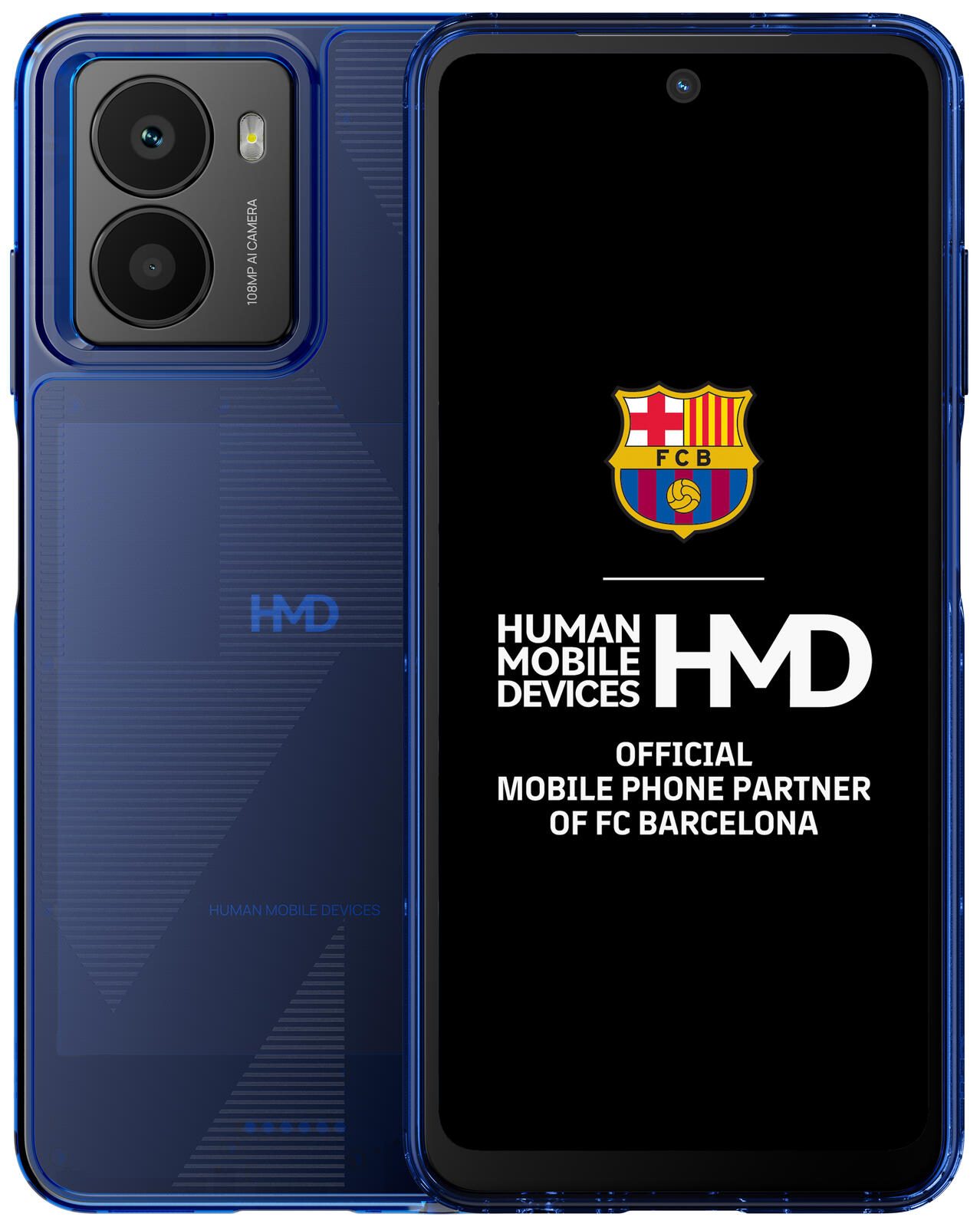 HMD Handy-Cover Fusion Casual Outfit blau, für Fusion 8P00000322