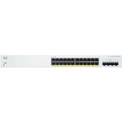 Cisco Business 220 Series CBS220-24P-4X (24 Ports), Netzwerk Switch, Weiss