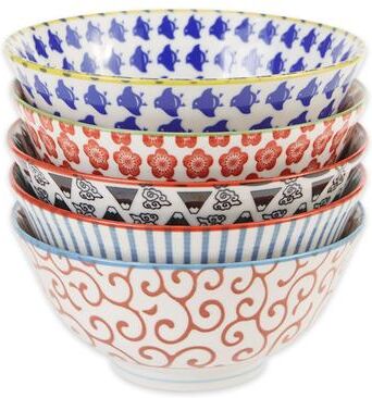 rsvp Japanese Bowls - Modern - Set Of 5