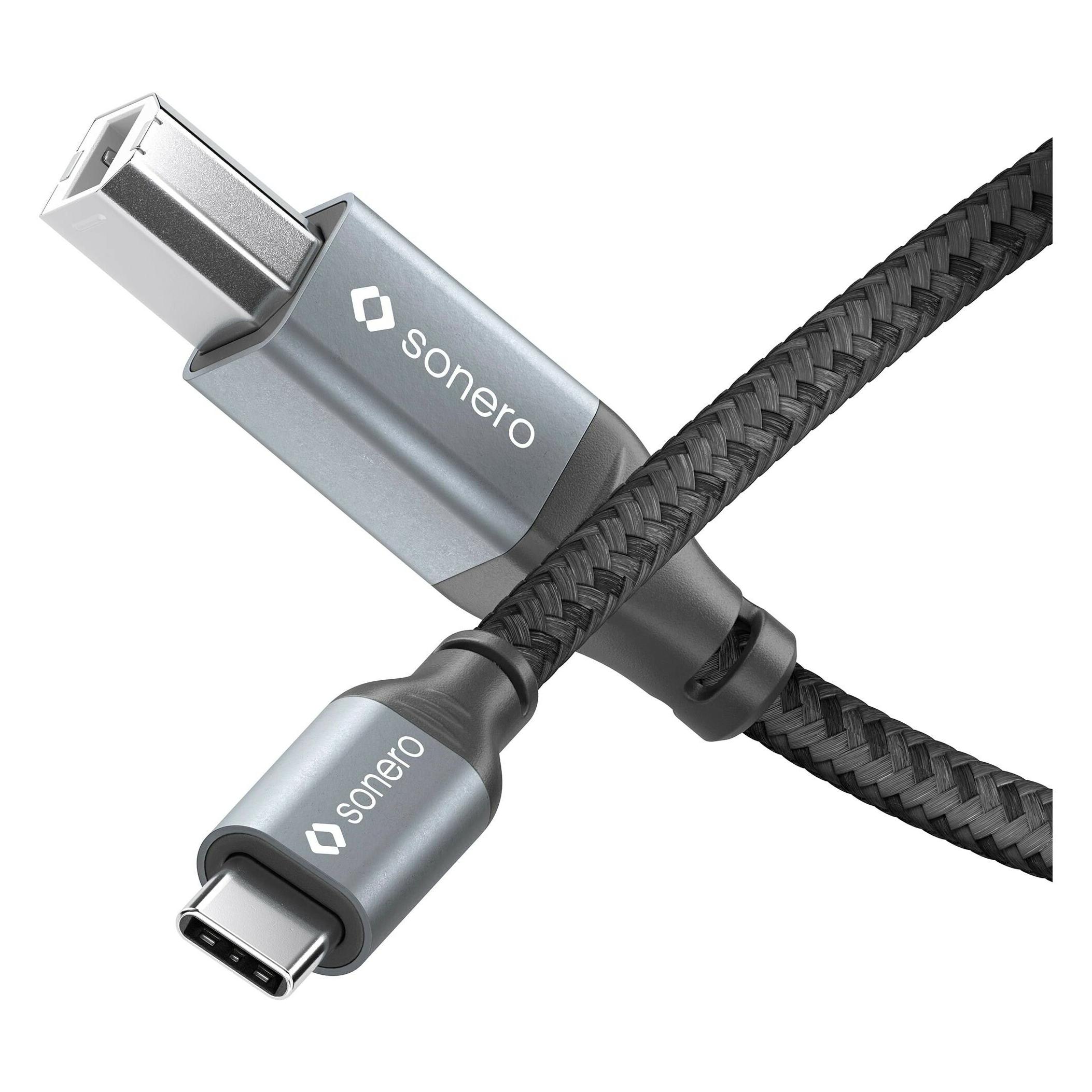 Sonero USB C - USB B (2 m, USB 2.0, 10 W) (SPC-U020-020)