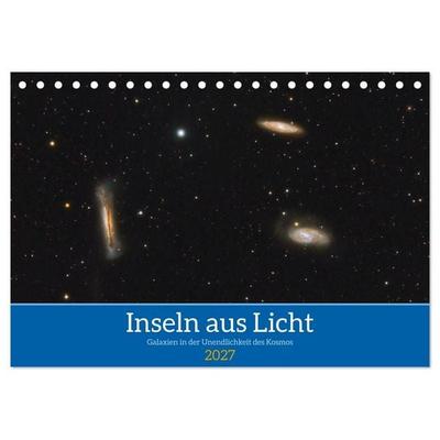 Inseln aus Licht (Tischkalender 2027 DIN A5 quer), CALVENDO Monatskalender