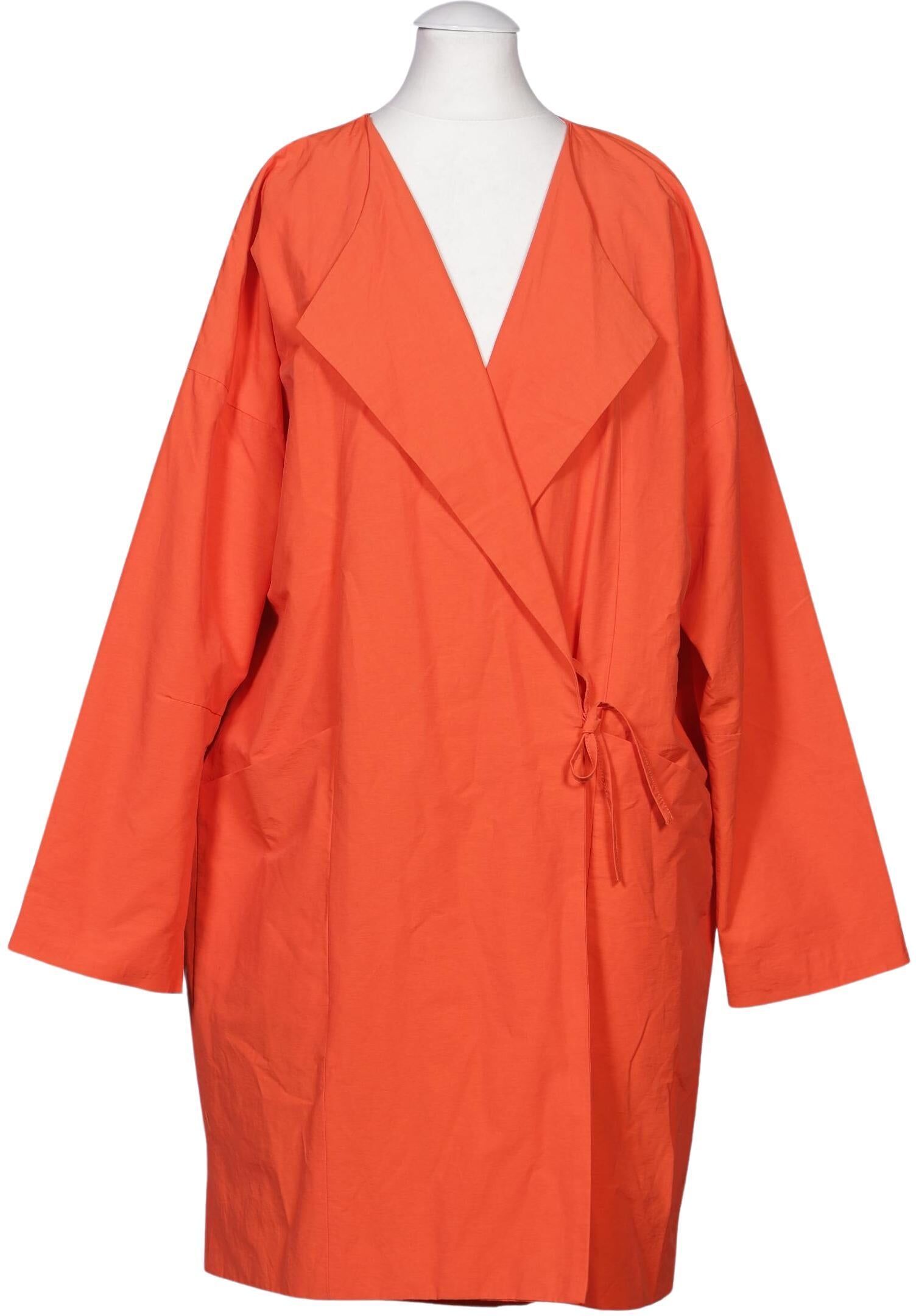 Minimum Damen Mantel, Orange, Gr. EU 36, Synthetik / Baumwolle - Second Hand