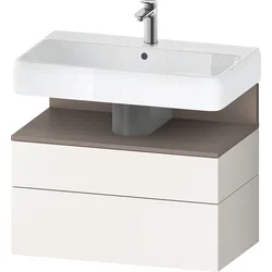 Duravit Waschtischunterschrank wandhängend „Qatego“ 79 × 59 × 47 cm, ohne Beleuchtung