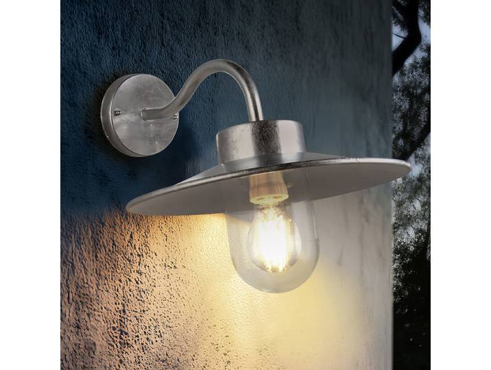 Wandleuchte Tana 31 x 26 x 41cm Silber