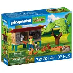 PLAYMOBIL 72170 - Country - Ländlicher Kaninchenstall