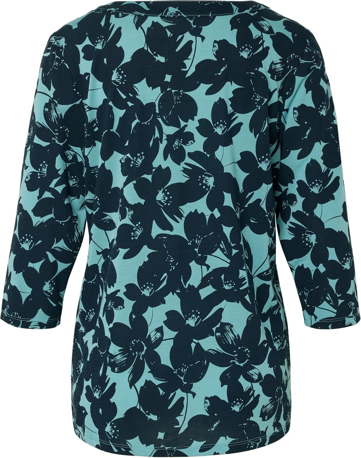 Tchibo - Outdoor-Funktionsshirt - Damen - Gr. L - türkis/print
