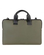 TUCANO GOMMO Slim Laptoptasche für Notebook 15.6 Zoll MacBook Pro 16 Die Gommo-Taschen- und Accessoires-Linie besteht aus einem Material welches recyceltem Kunststoff hergestellt wird zeichnet sich durch ein minimalistisches Design aus. Das besticht weich (BSGOM1516-VM)