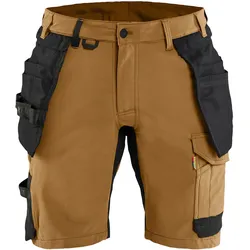Arbeitsshorts "1702" - C50 - braun/schwarz