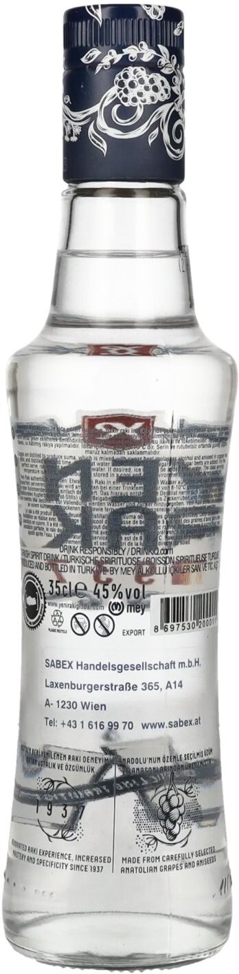 Yeni Raki 1937 45% Vol. 0,35l