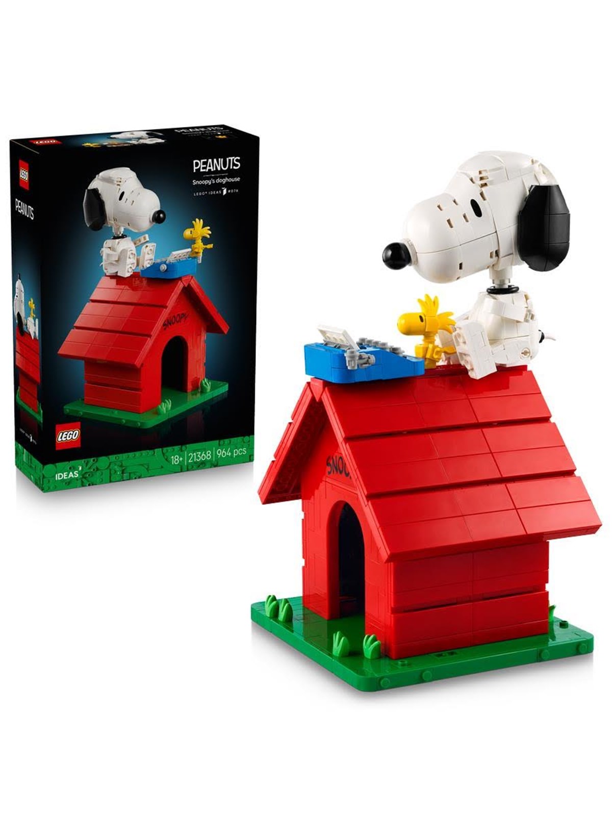 LEGO Ideas 21368 Peanuts: Snoopys Hundehütte