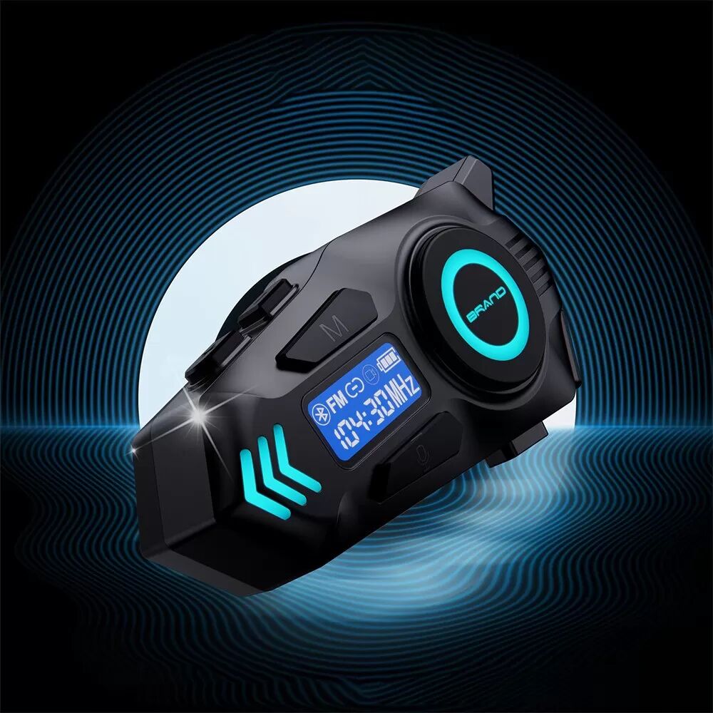 INF Helm Bluetooth Headset mit weichem Mikrofon – Klare Kommunikation für Motorradfahrer