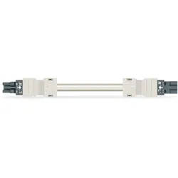 Wago 771-8982/016-304 konfektionierte Verbindungsleitung,Eca,Buchse Stecker,dunkelgrau 7718982016304