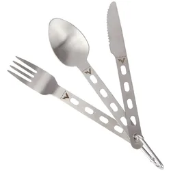 McKinley CUTLERY 3PCS STAINLESS STEEL I Camping-Besteck Silber - STK
