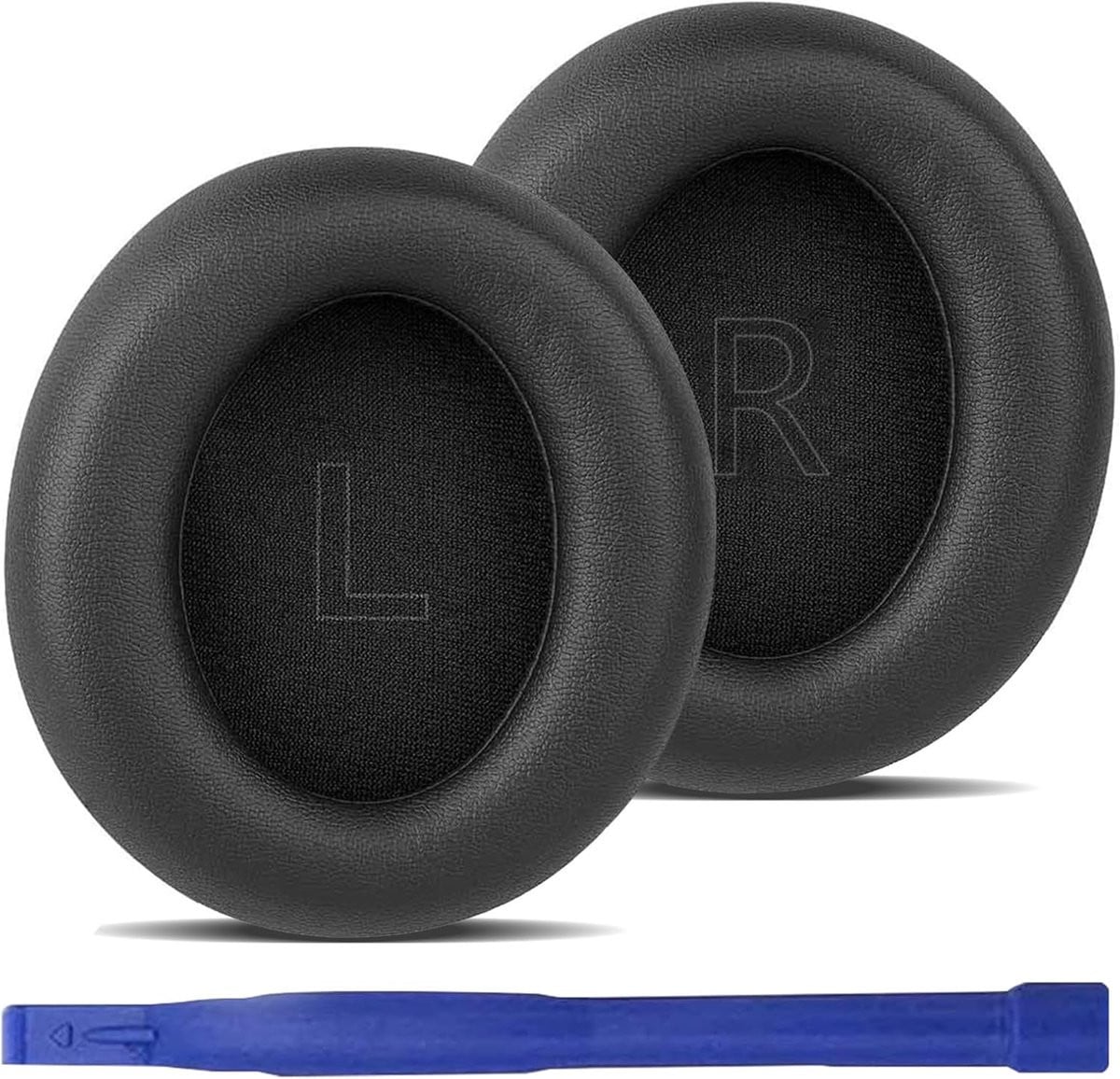 Anker Soundcore Life Q30/35 Compatibele Vervangende Protein Leather Earpads met Noise Cancelling - Zwart