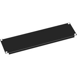VALUE 19-Zoll-Blindplatte 3 HE, schwarz 26.99.0300
