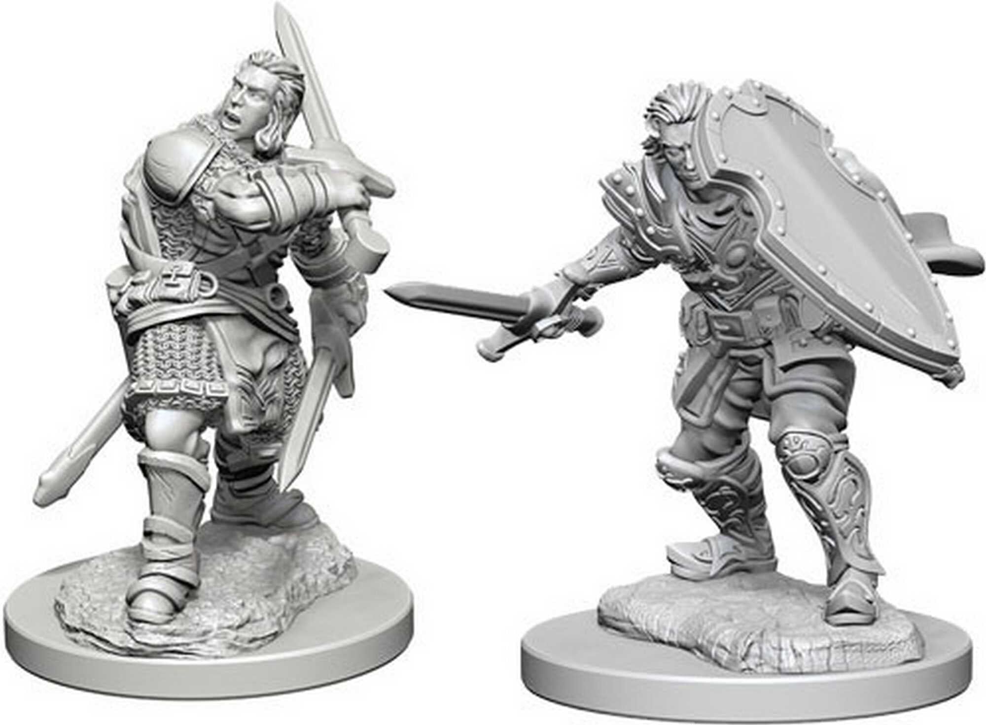 Wiz Kids LLC D;D Nolzur's Marvelous Miniatures Male Human Paladin, Miniature for Dungeons & Dragons Roleplaying Games