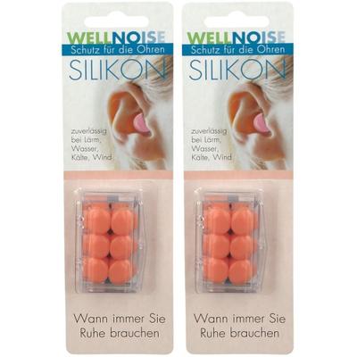 Wellnoise Ohrenstopfen skin Blister 2x 2x3x2 St